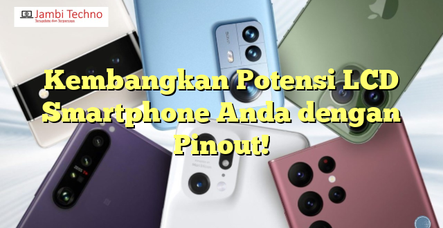 Kembangkan Potensi LCD Smartphone Anda dengan Pinout!