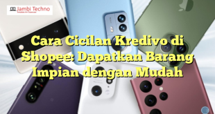 Cara Cicilan Kredivo di Shopee: Dapatkan Barang Impian dengan Mudah