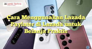 Cara Menggunakan Lazada Paylater di Lazada untuk Belanja Praktis
