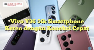 Vivo Y36 5G: Smartphone Keren dengan Koneksi Cepat