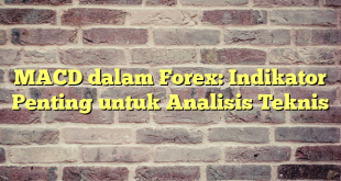 MACD dalam Forex: Indikator Penting untuk Analisis Teknis