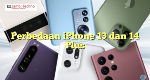 Perbedaan iPhone 13 dan 14 Plus